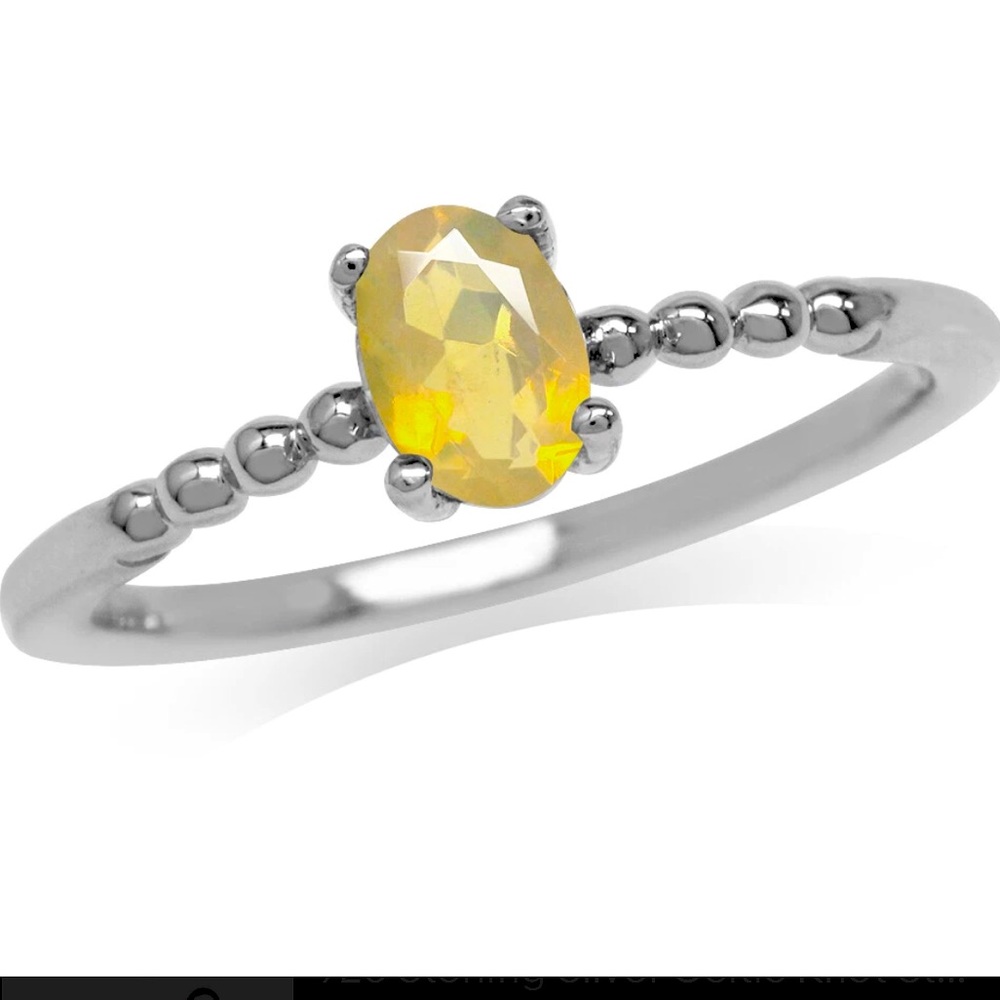 14K Genuine Opal Beautiful Play of Colors